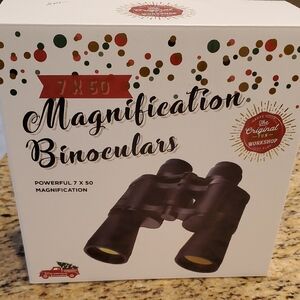 New Samsonica Magnification Binoculars 7x50 W/ Carrying Case, Neck Strap & More